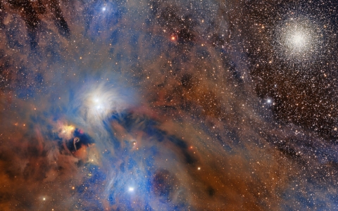 The Corona Australis Molecular Cloud and the Chandelier Cluster