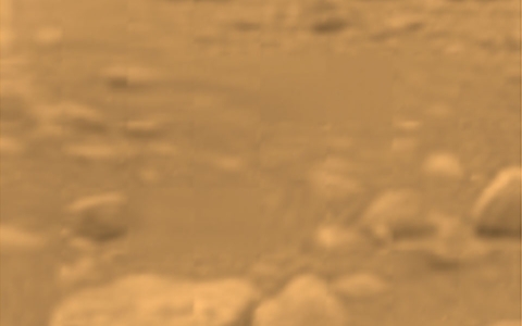 The Surface of Titan from Huygens
