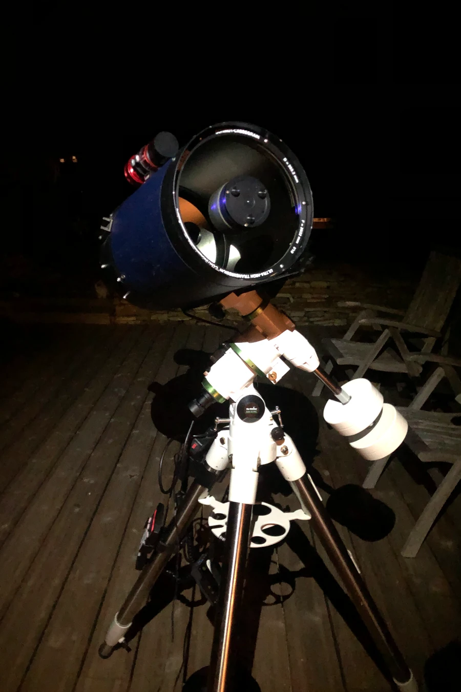 LX90 sur planche équatoriale